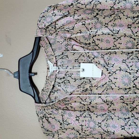 NWT Lucky Brand Boho Top - Picture 4 of 10